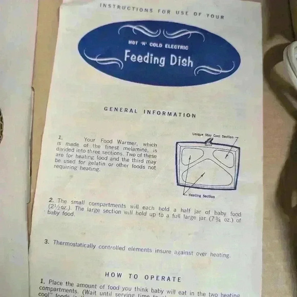 Vintage hot and cold electric  feeding pet dish - Picture 4 of 8